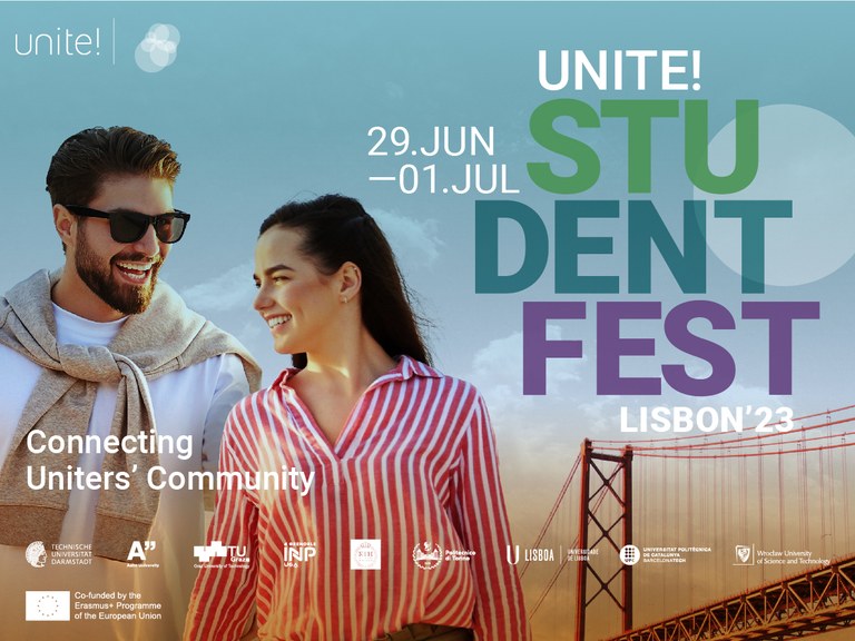 plakat festiwalu studenckiego